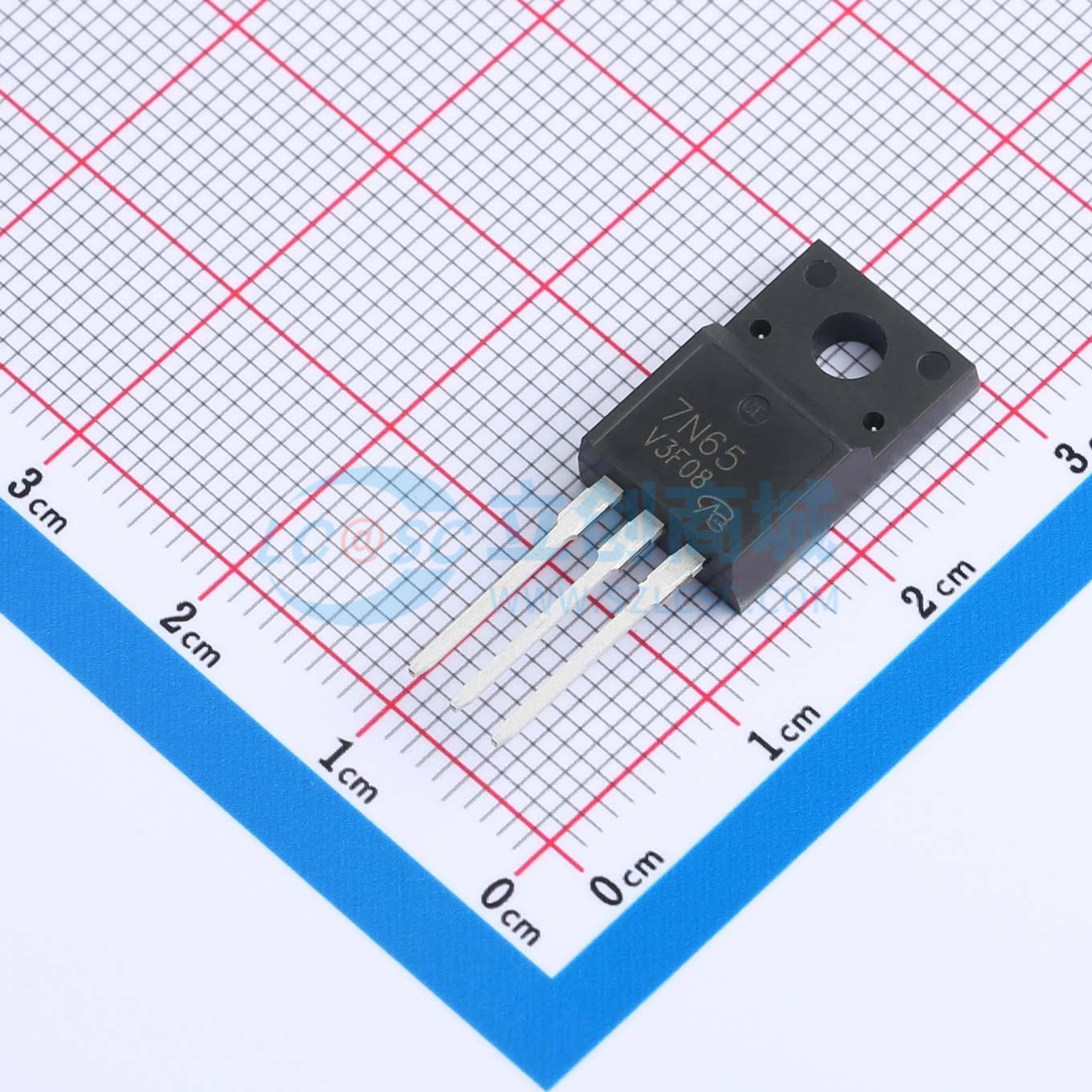 点击查看大图 JCS7N65FB-O-F-N-B-VB实物图