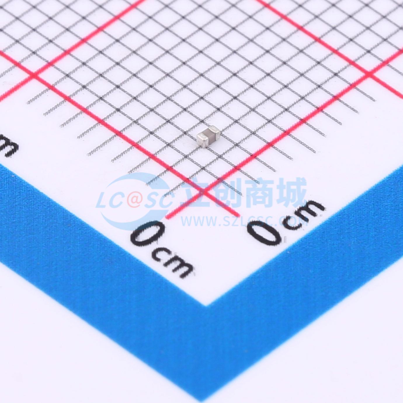 点击查看大图 TCC0402COG4R3C500AT实物图