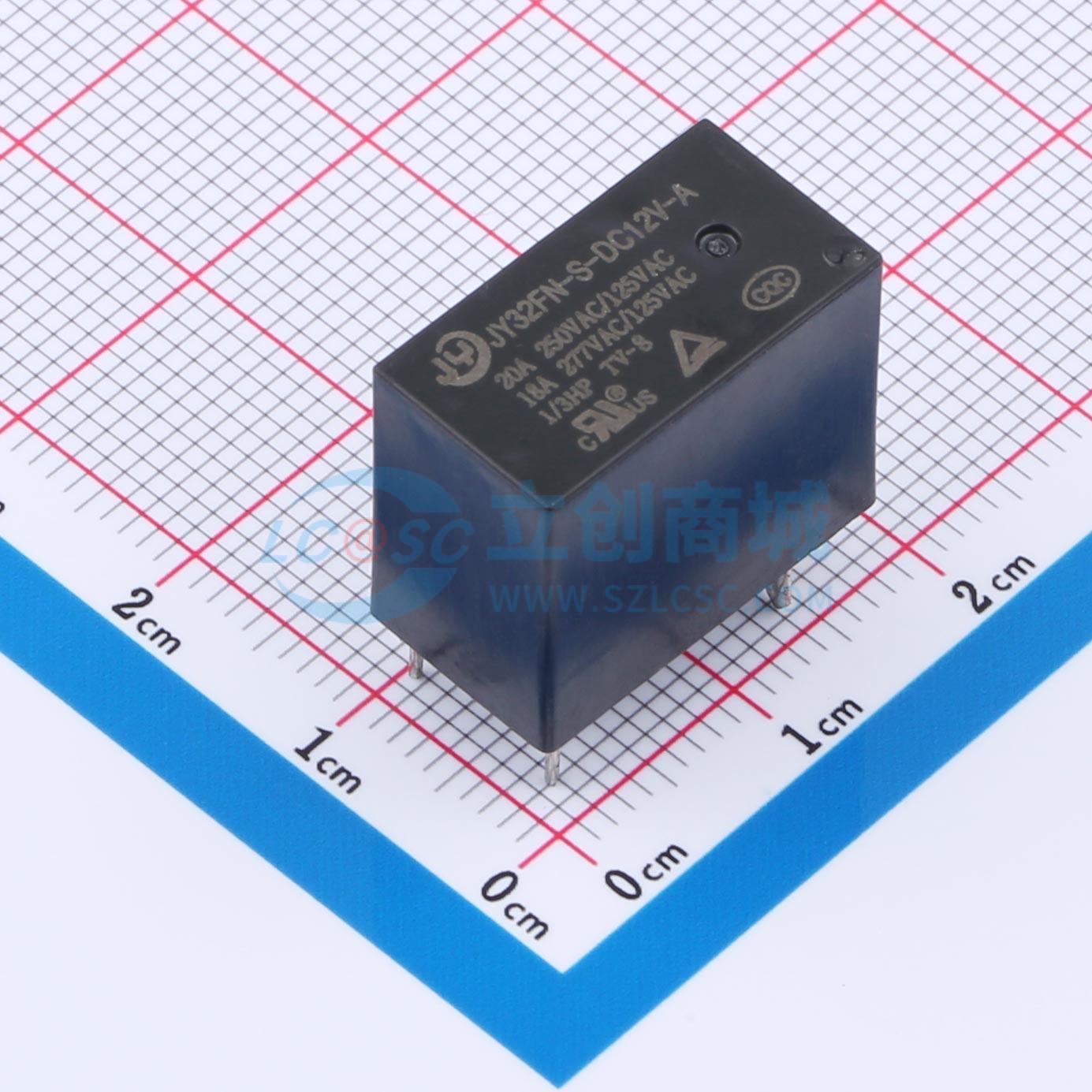 点击查看大图 JY32FN-S-DC12V-A/20A实物图