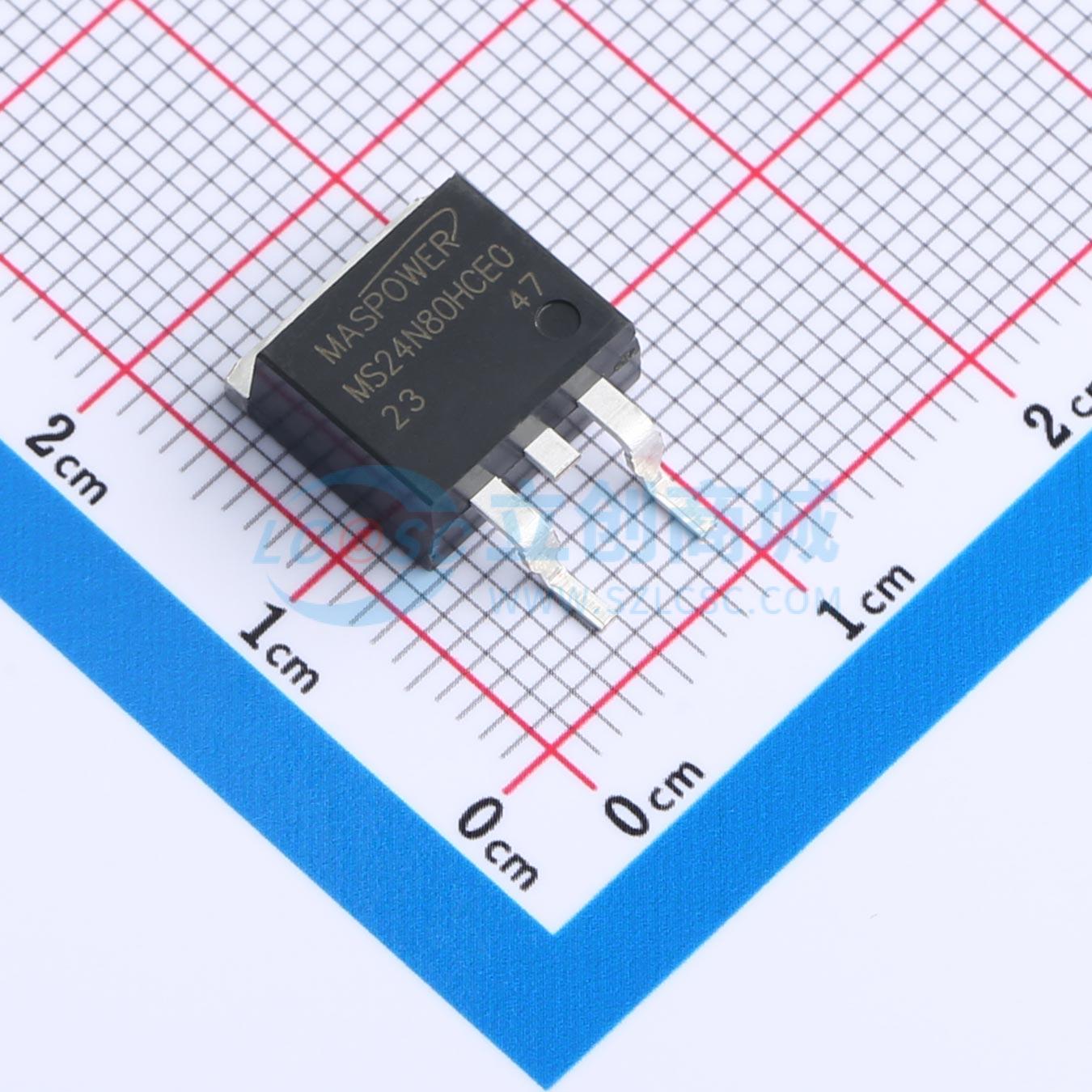 点击查看大图 MS24N80HCE0实物图