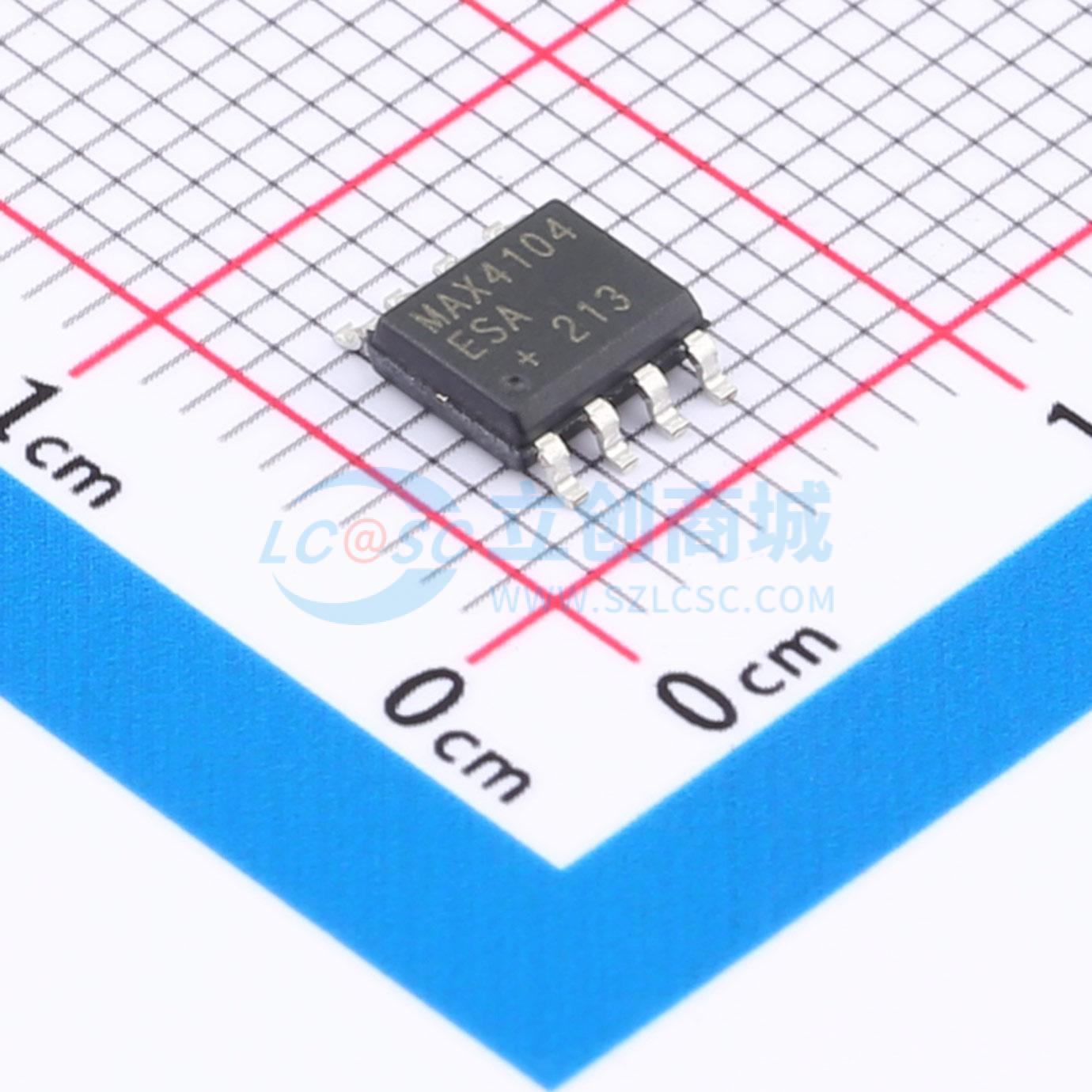 点击查看大图 MAX4104ESA+实物图