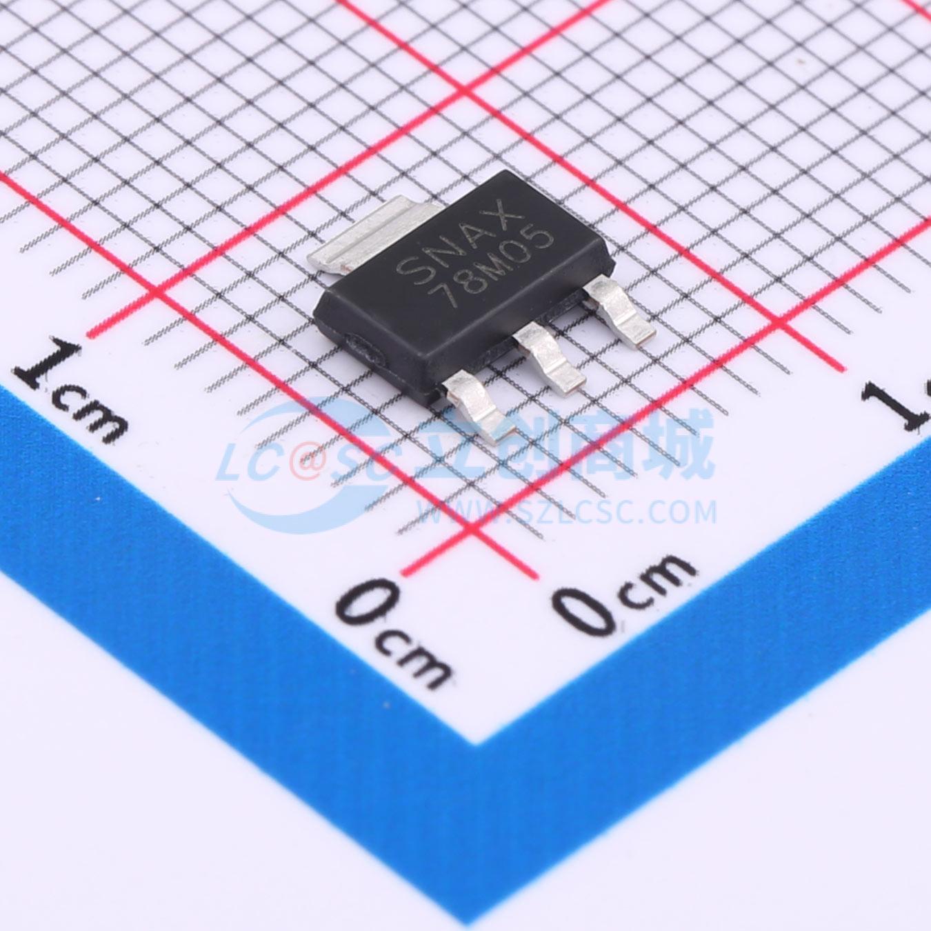 点击查看大图 LM78M05MP/TR实物图