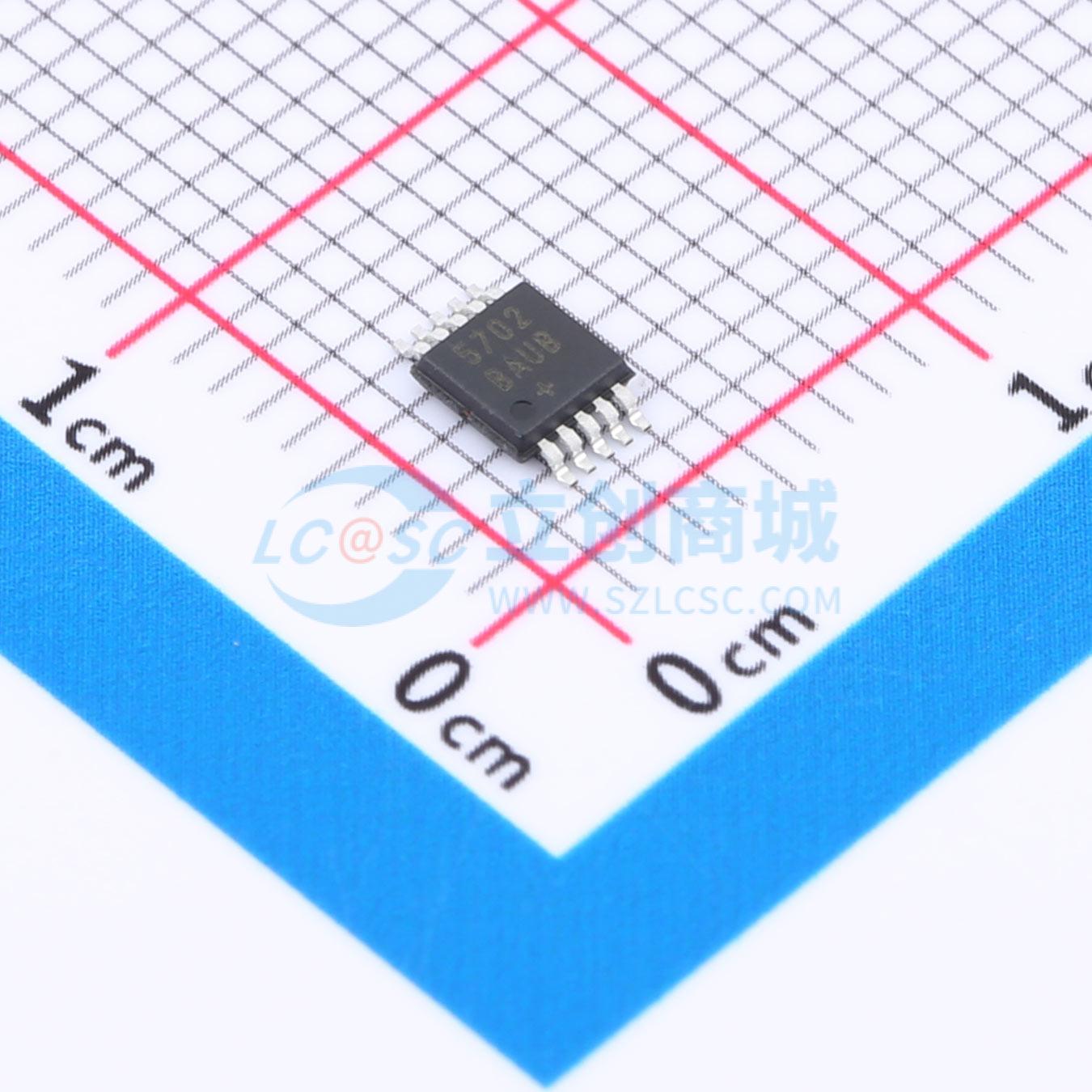 MAX5702BAUB+实物图