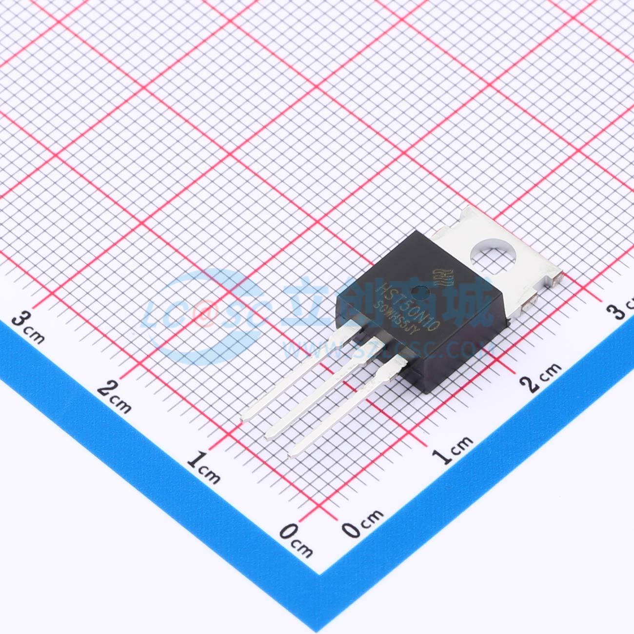 点击查看大图 HST50N10实物图