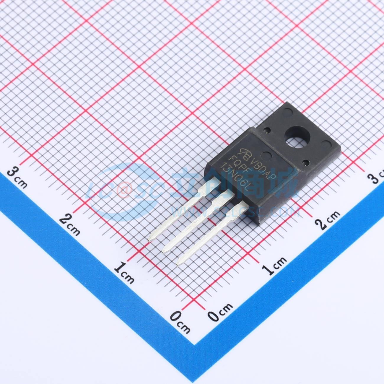 点击查看大图 FQPF13N06L-VB实物图