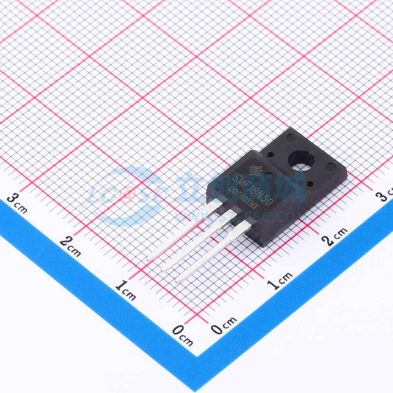 点击查看大图 SMF18N50实物图