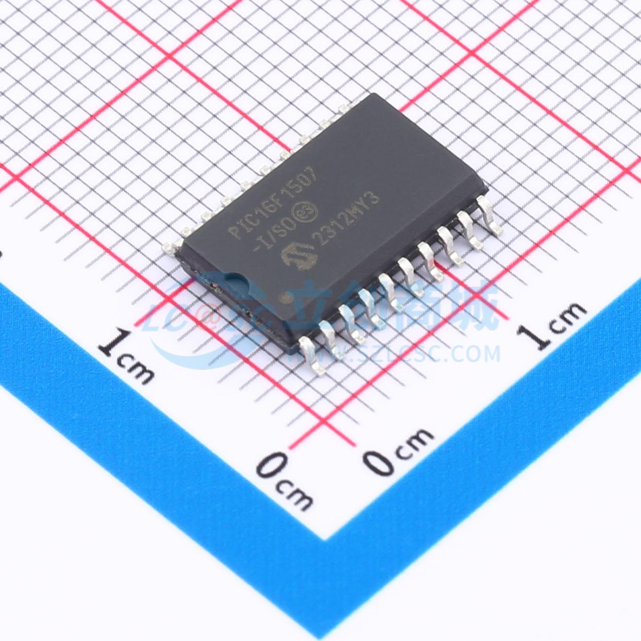 点击查看大图 PIC16F1507T-I/SO实物图