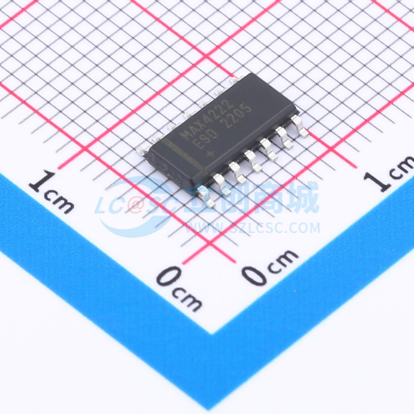 点击查看大图 MAX4222ESD+实物图