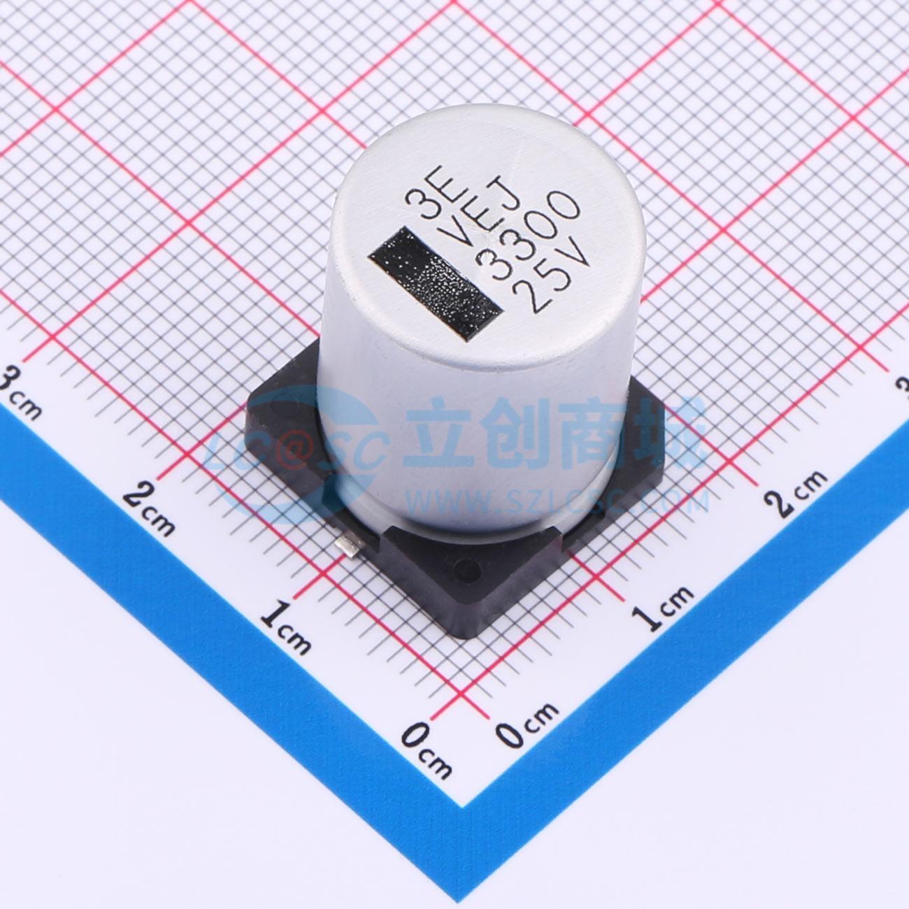 点击查看大图 VEJ332M1ETR-1621L实物图