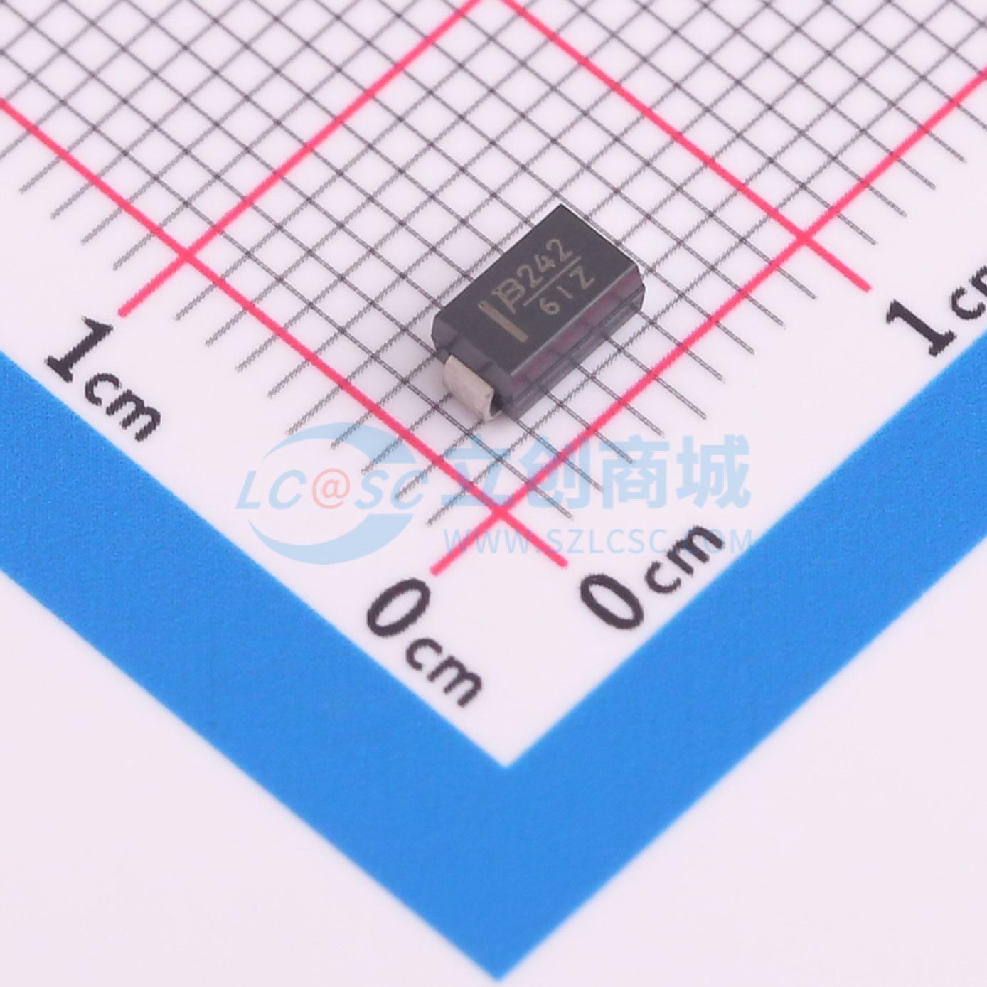 点击查看大图 SMA6J24A实物图