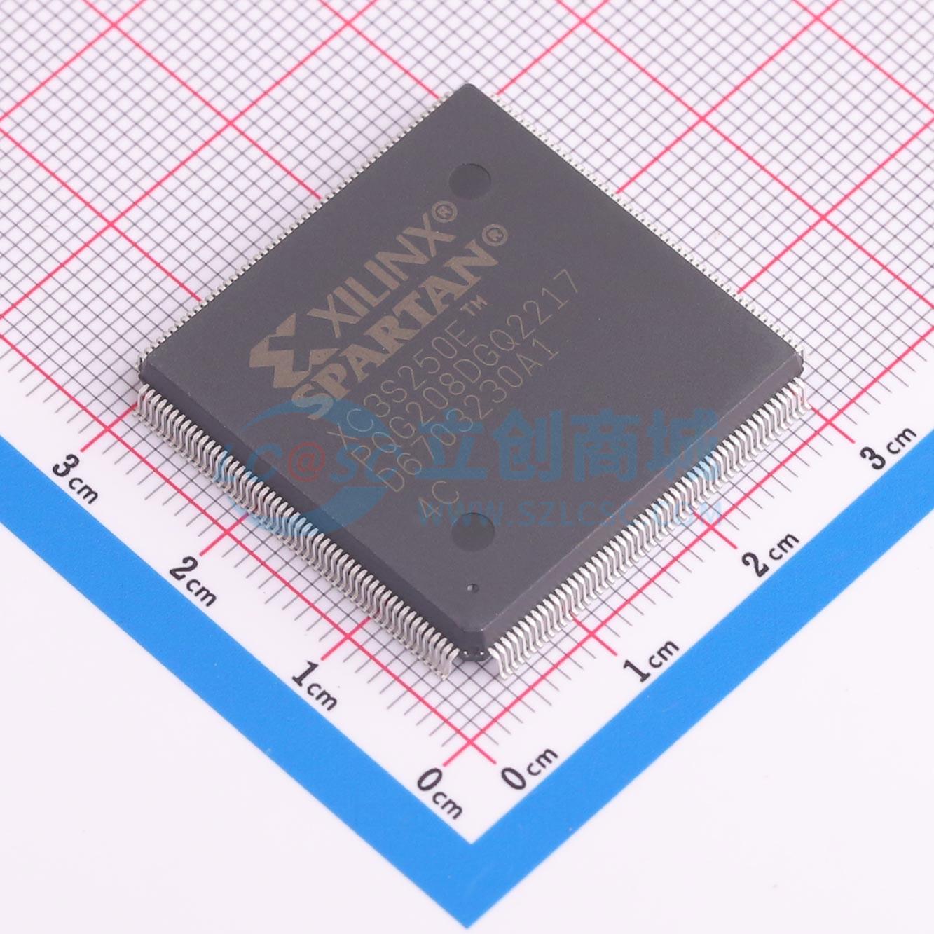 点击查看大图 XC3S250E-4PQG208C实物图