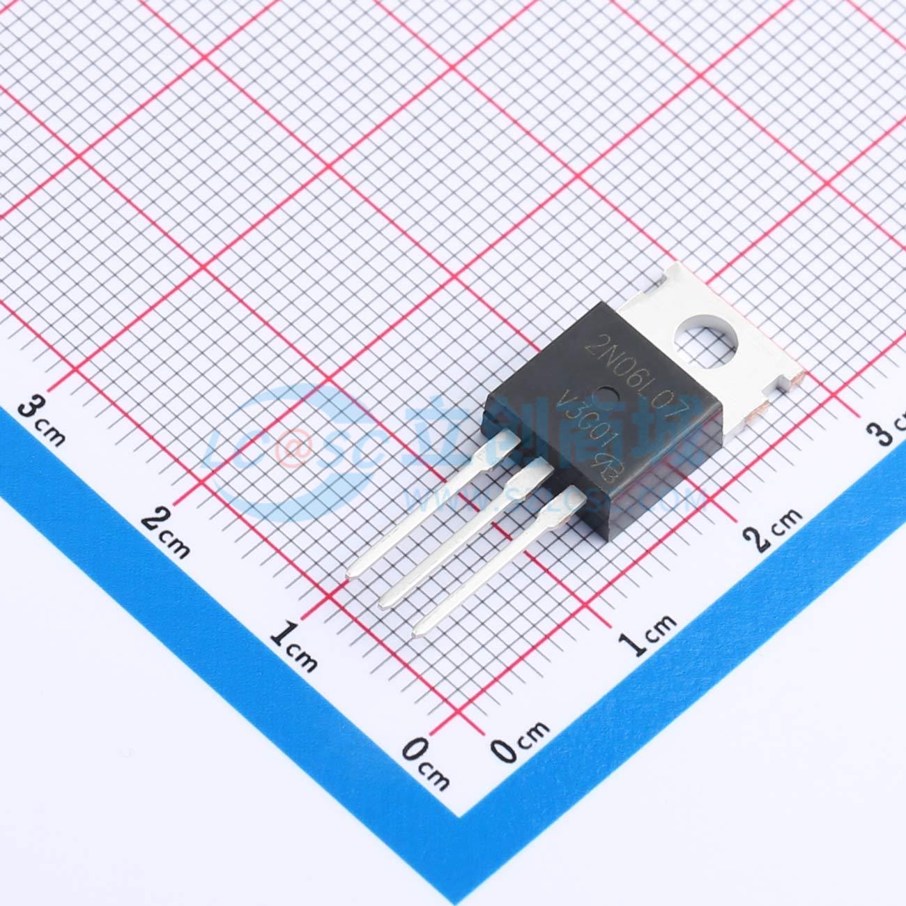 2N06L07 TO220-VB实物图