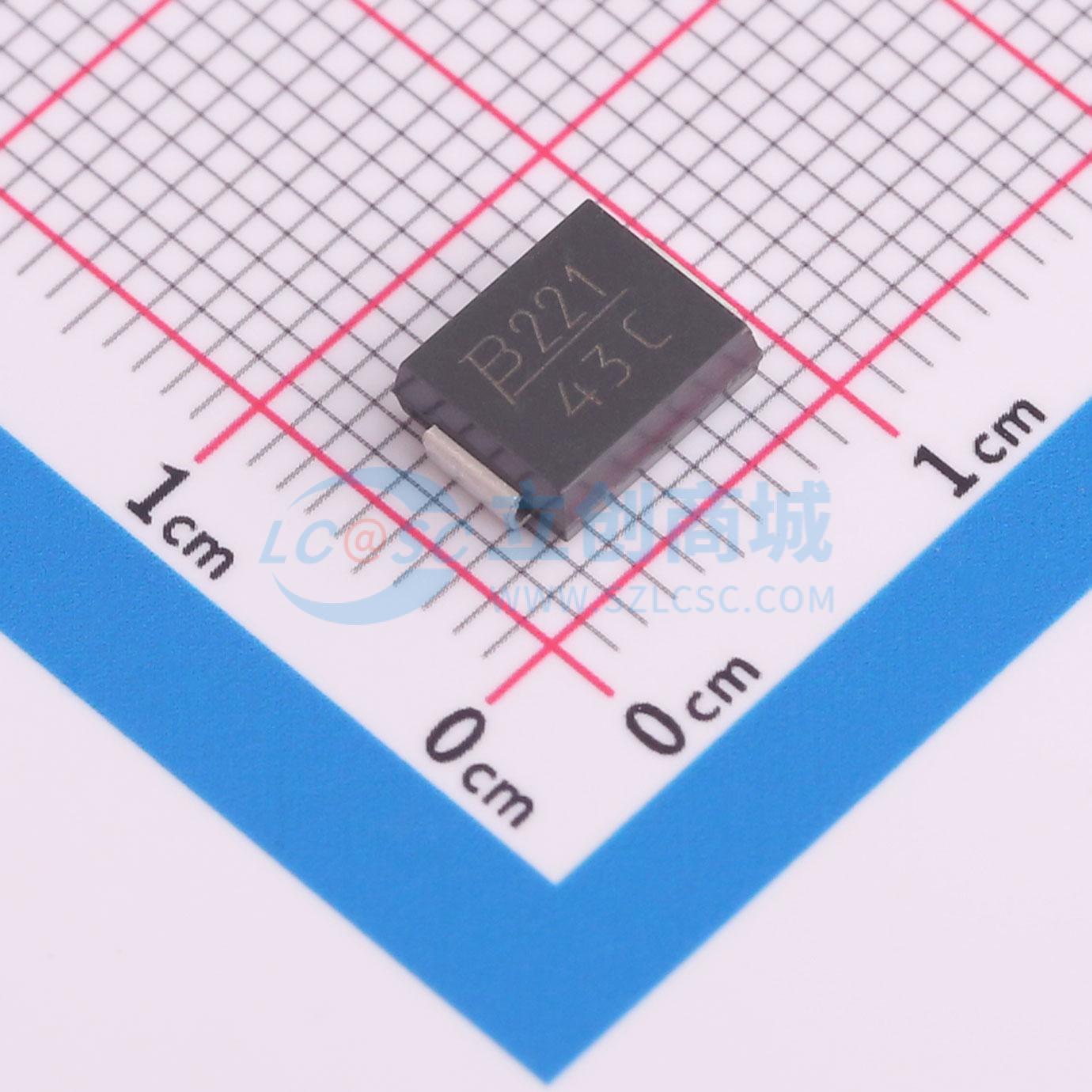 点击查看大图 1.5SMC43CA实物图