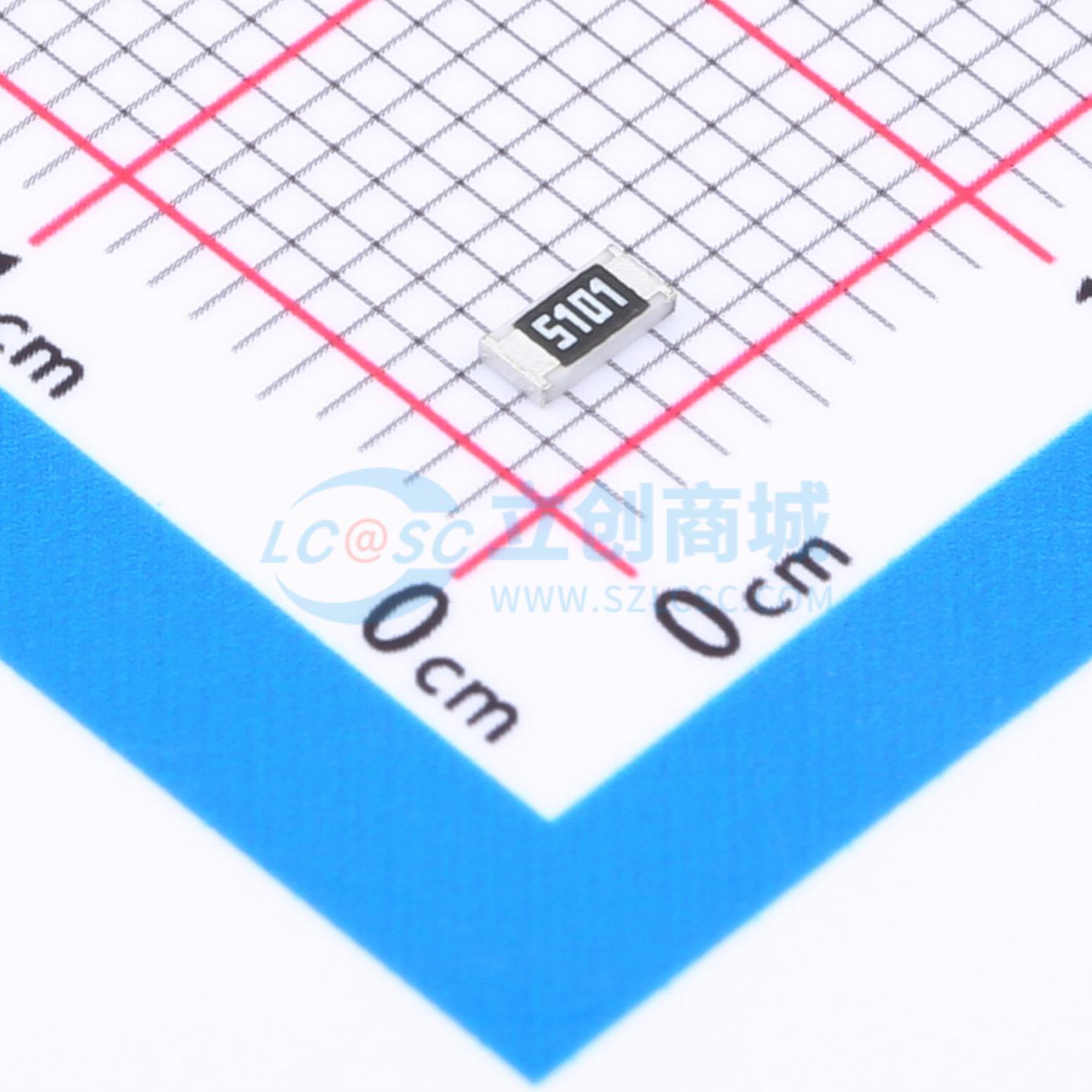 点击查看大图 ERJ-8ENF5101V实物图