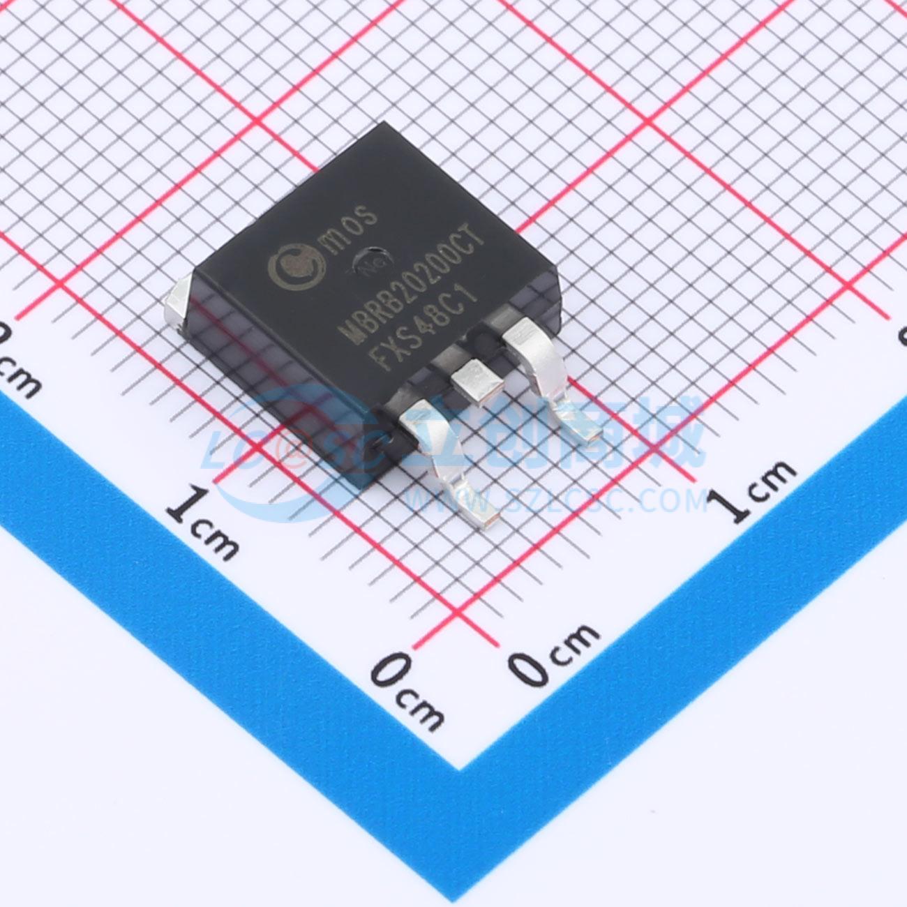 点击查看大图 MBRB20200CT实物图