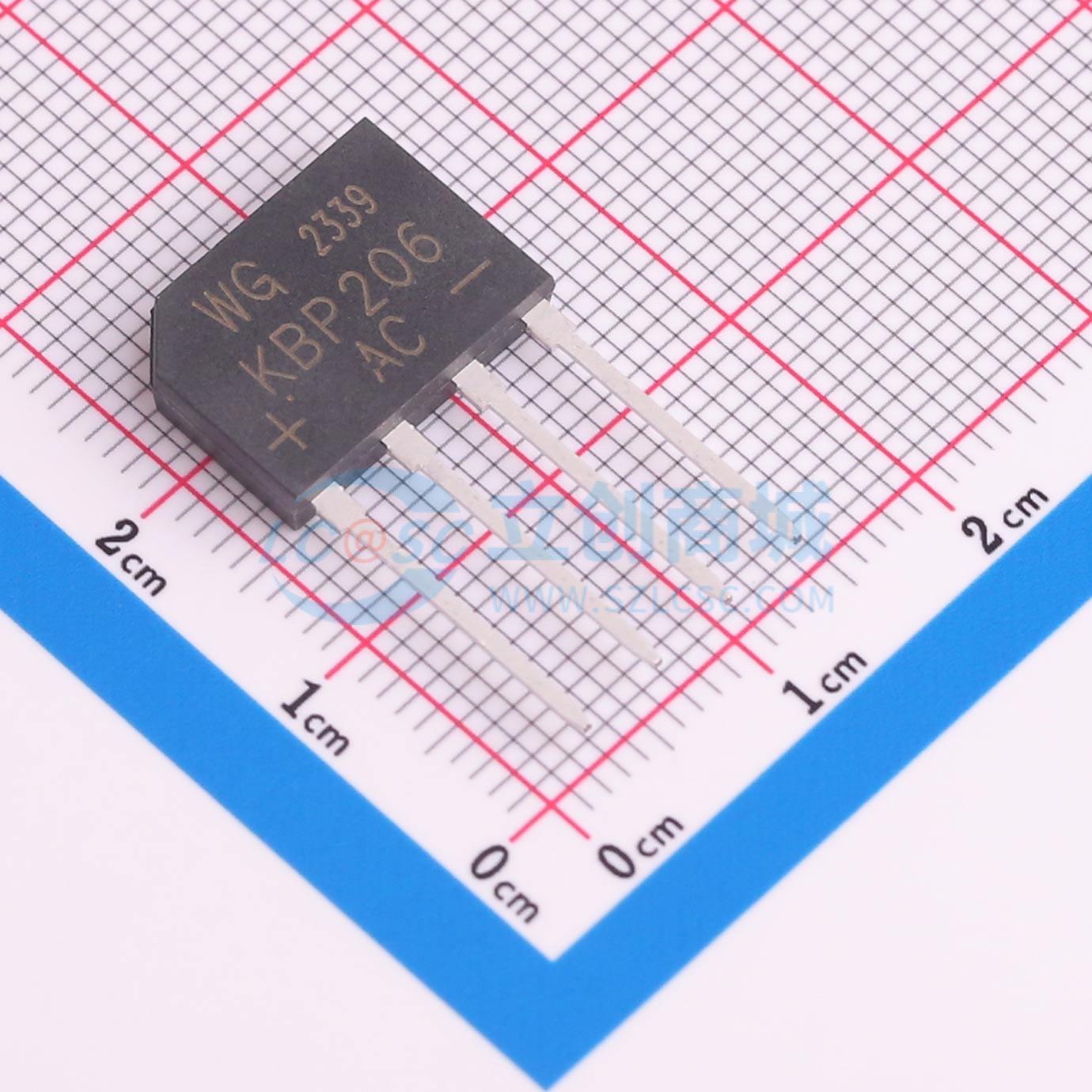 点击查看大图 KBP206实物图