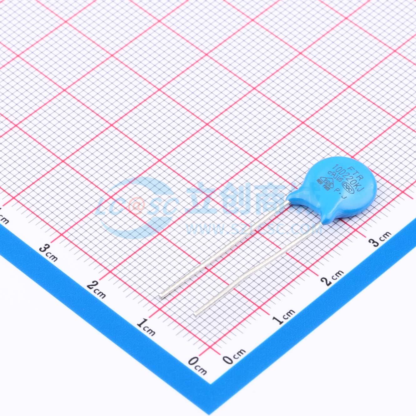 点击查看大图 FTR10D220KJ实物图