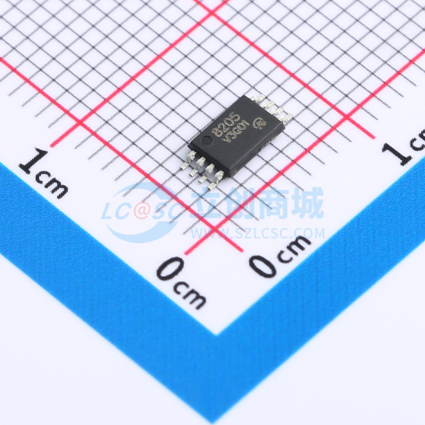 点击查看大图 TPCS8205-VB实物图