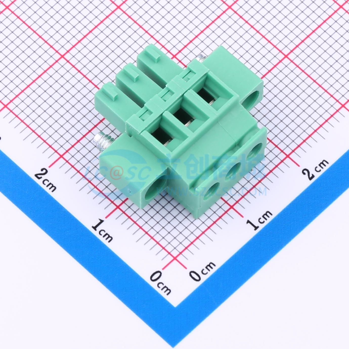 点击查看大图 MX15EDGKAM-3.81-03P-GN01-Cu-Y-A实物图
