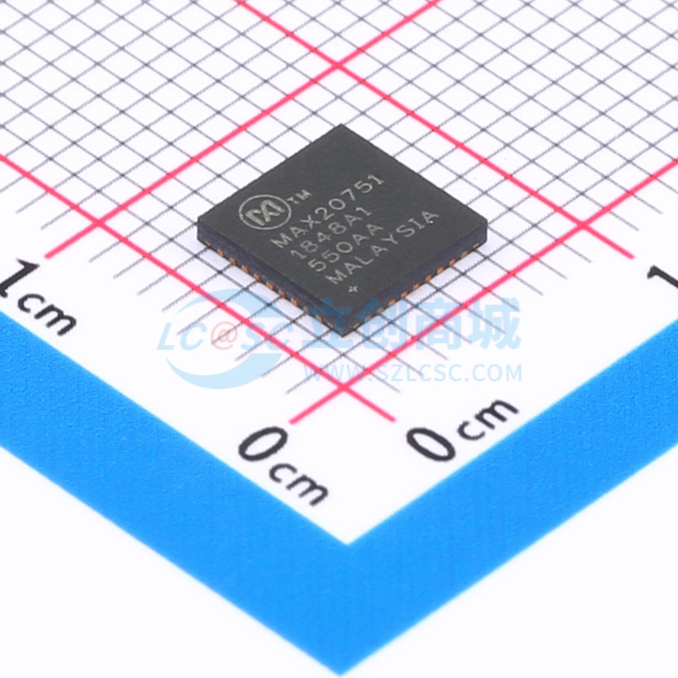 点击查看大图 MAX20751EKX+实物图