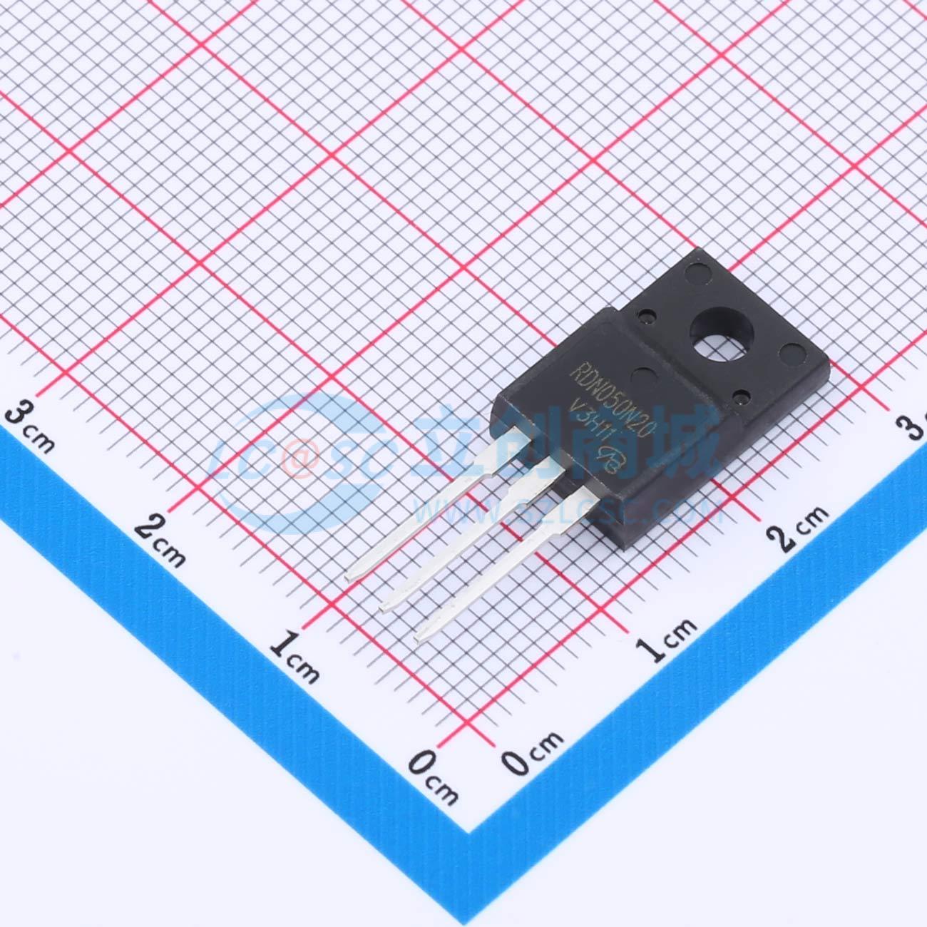 点击查看大图 RDN050N20-VB实物图