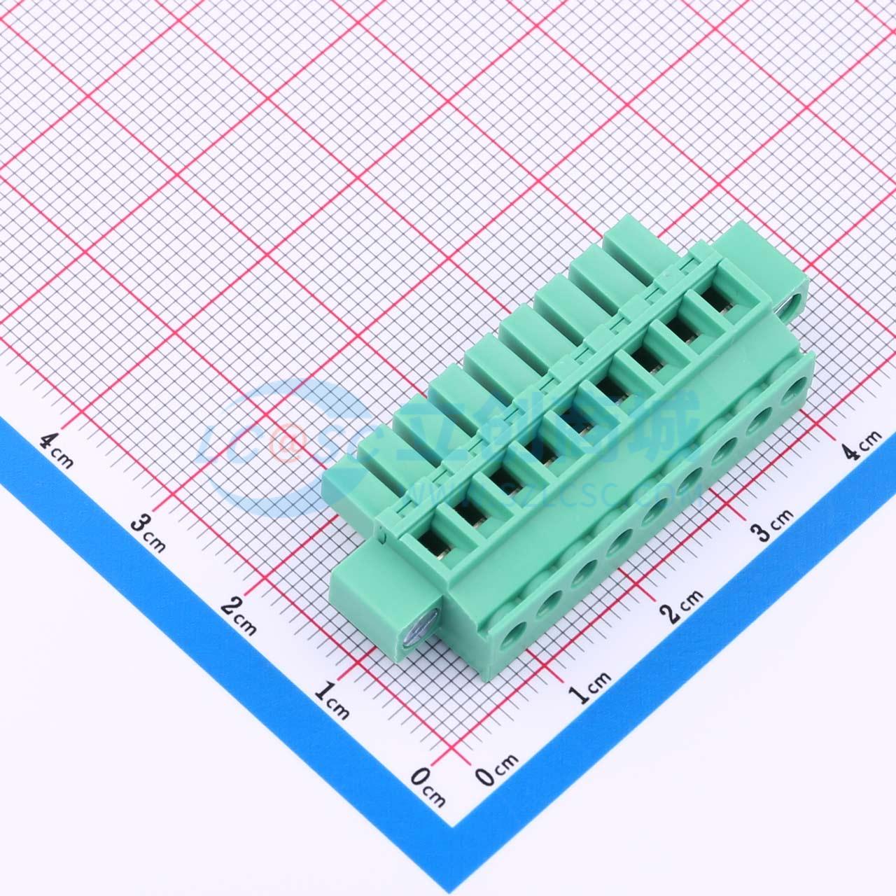 MX15EDGKBM-3.81-09P-GN01-Cu-Y-A实物图