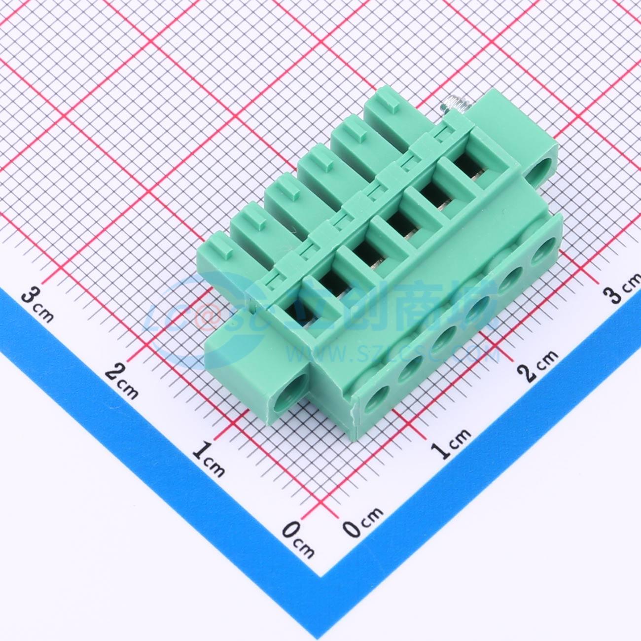 MX15EDGKAM-3.81-06P-GN01-Cu-Y-A实物图
