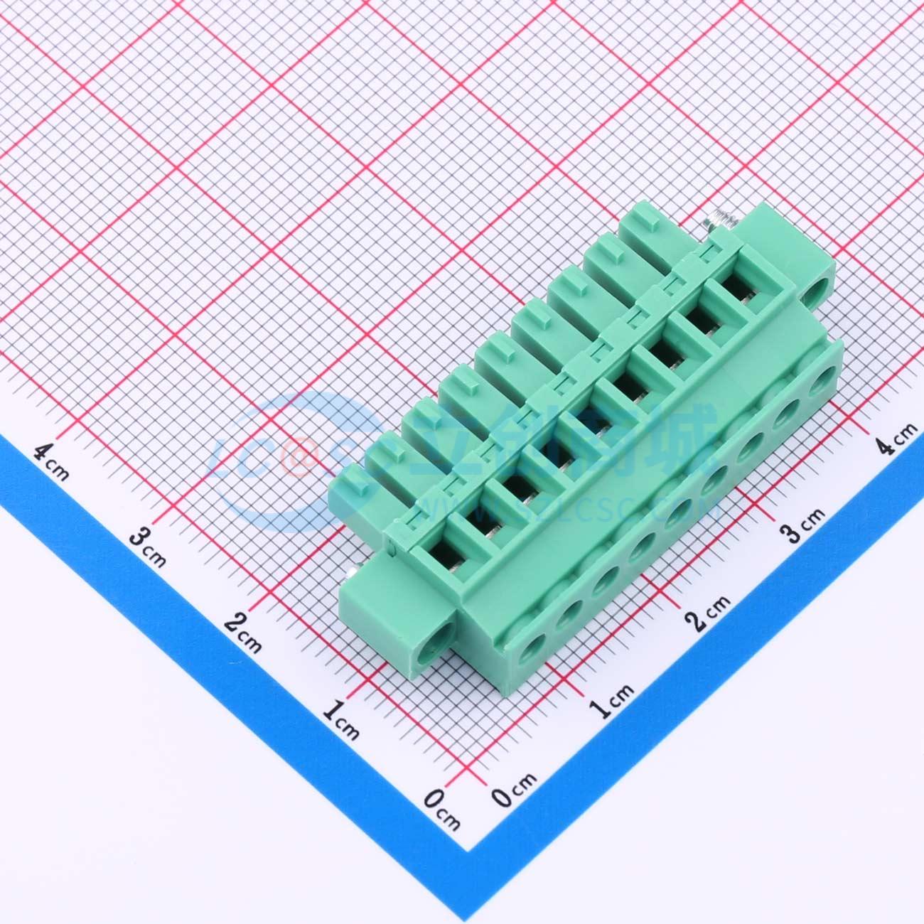 MX15EDGKAM-3.81-09P-GN01-Cu-Y-A实物图