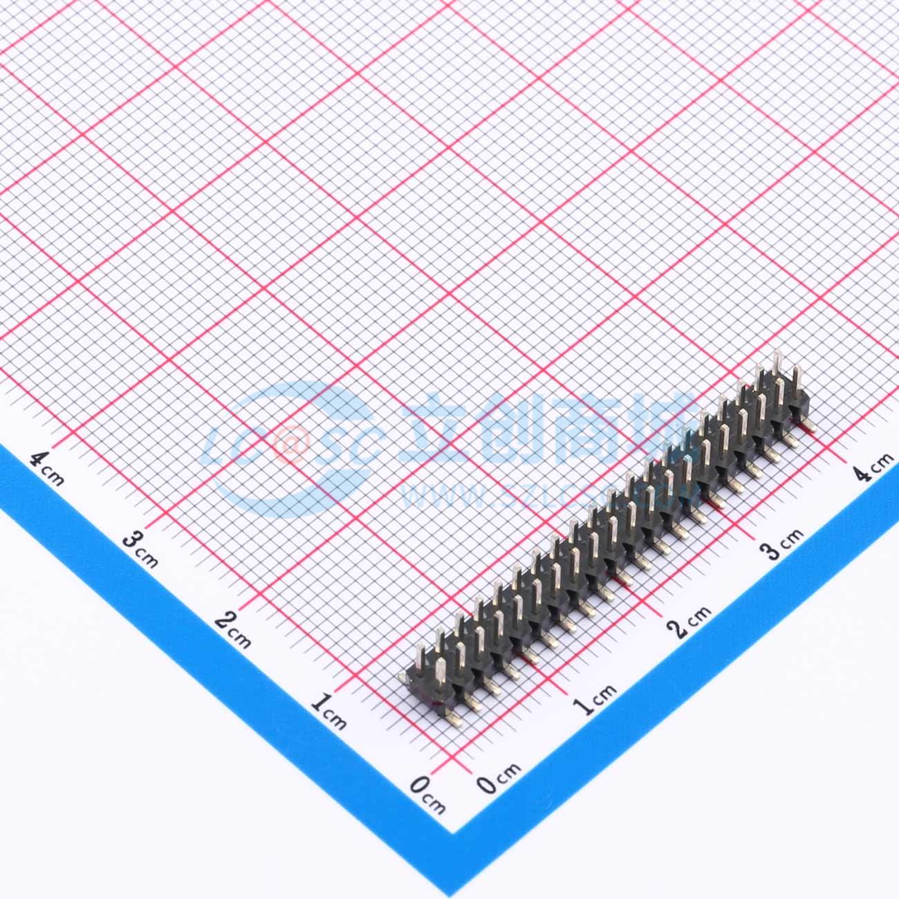点击查看大图 KH-2.0PH-2X20P-L8.0-SMT实物图