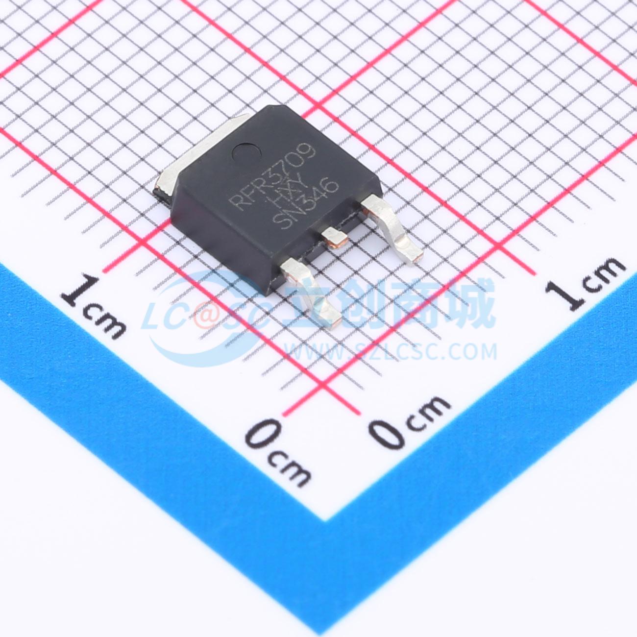 点击查看大图 IRFR3709ZTRPBF-HXY实物图