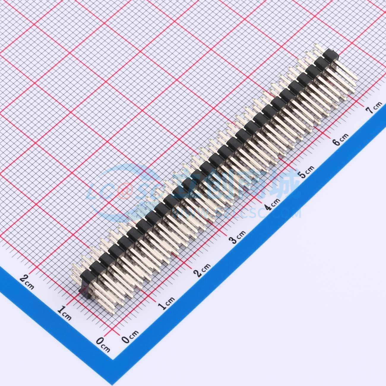 点击查看大图 KH-2.54PH180-3X28P-L11.5实物图