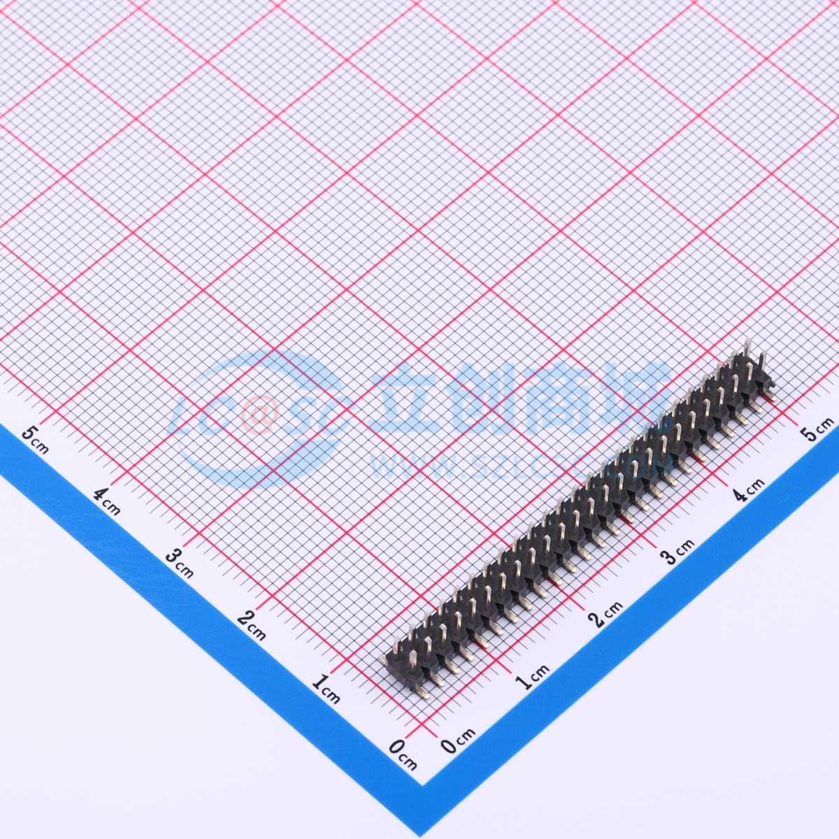 点击查看大图 KH-2.0PH-2X25P-L8.0-SMT实物图