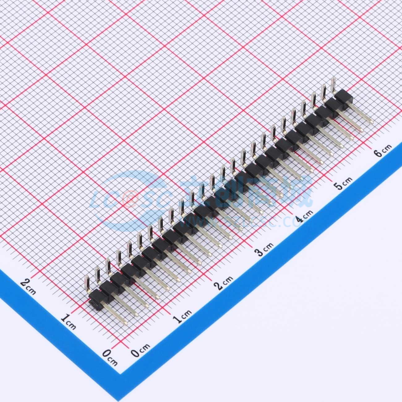 点击查看大图 KH-2.54PH90-1X25P-L13.8实物图