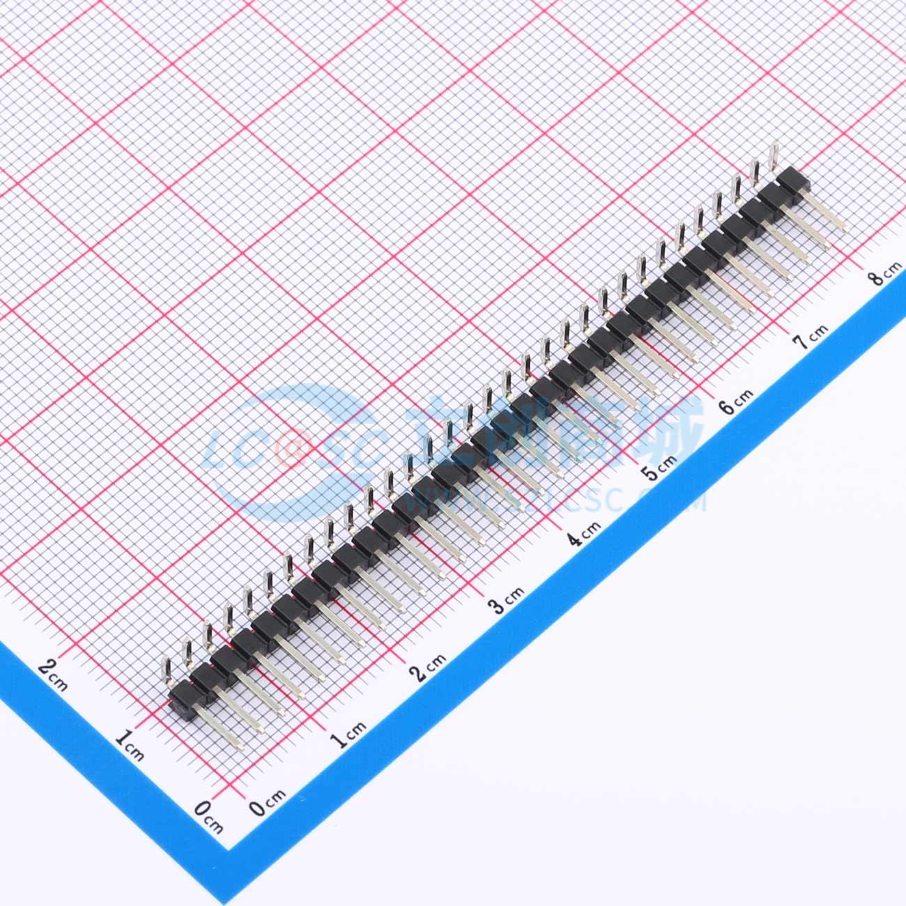 点击查看大图 KH-2.54PH90-1X32P-L13.8实物图