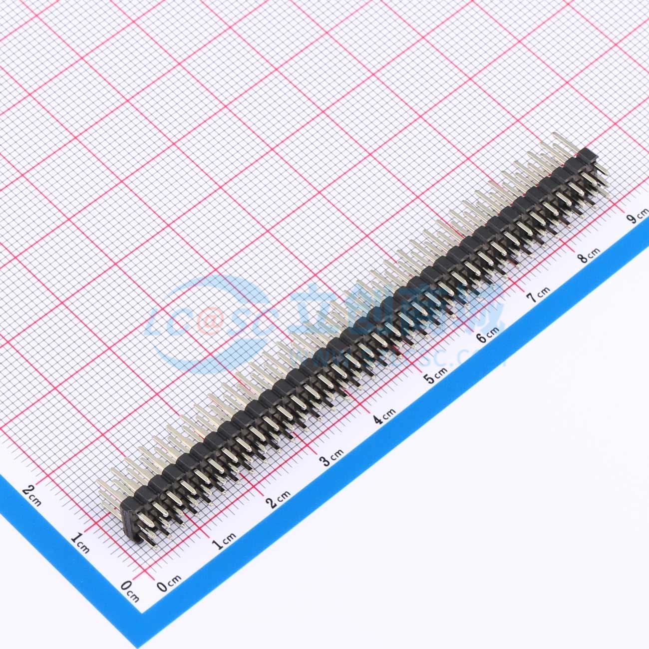 点击查看大图 KH-2.54PH180-3X35P-L11.5实物图