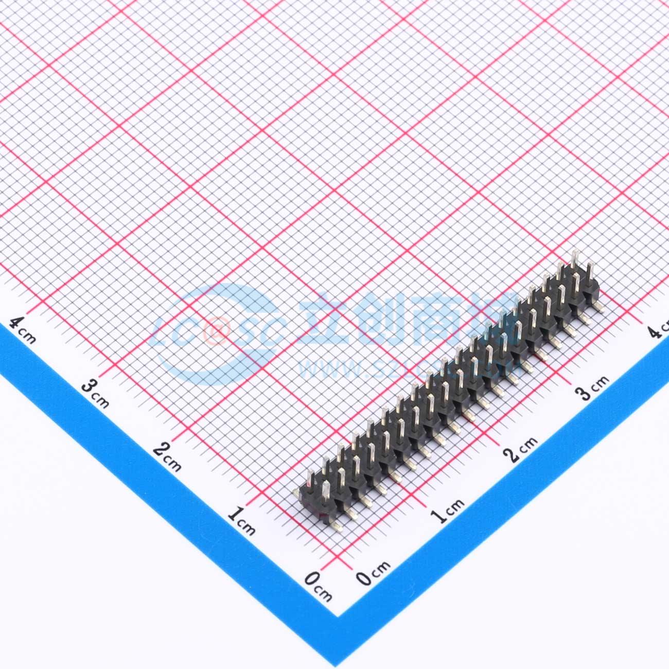 点击查看大图 KH-2.0PH-2X19P-L8.0-SMT实物图