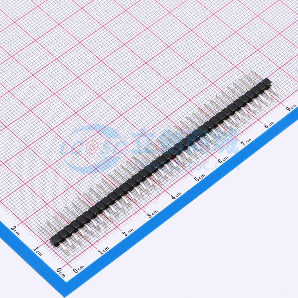 点击查看大图 KH-2.54PH-1X36P-L13.5-WT实物图