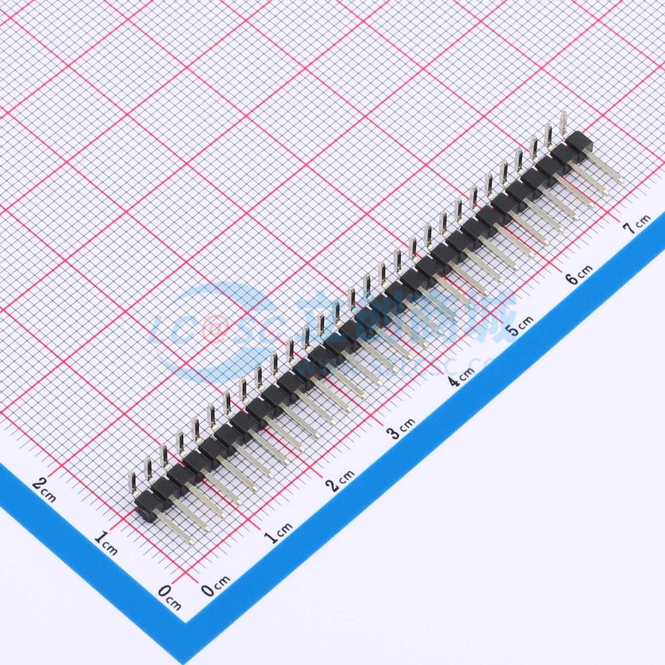 点击查看大图 KH-2.54PH90-1X29P-L13.8实物图