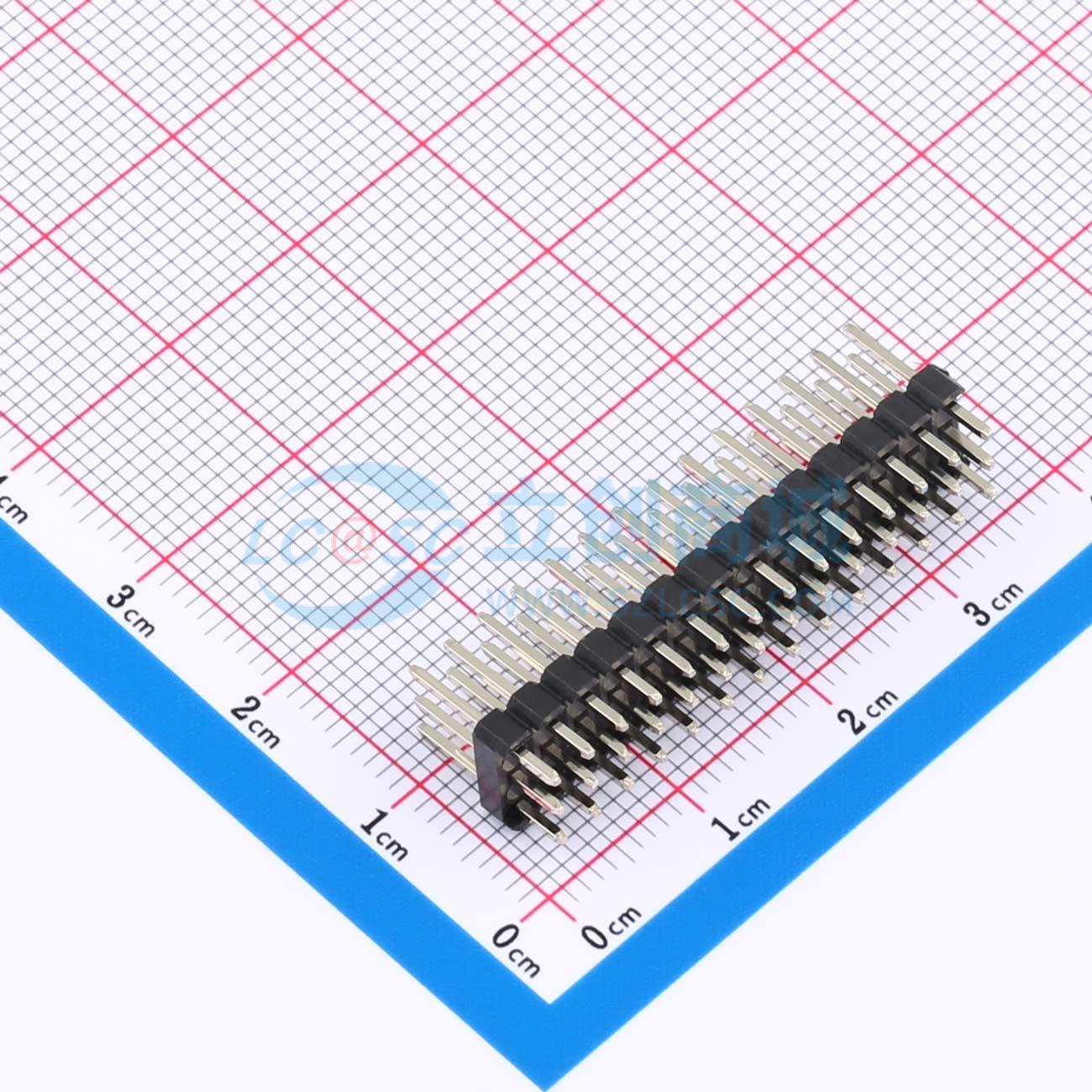 点击查看大图 KH-2.54PH180-3X14P-L11.5实物图