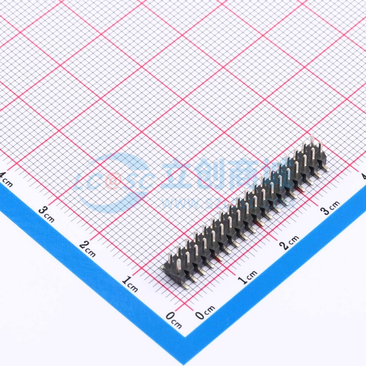 点击查看大图 KH-2.0PH-2X18P-L8.0-SMT实物图