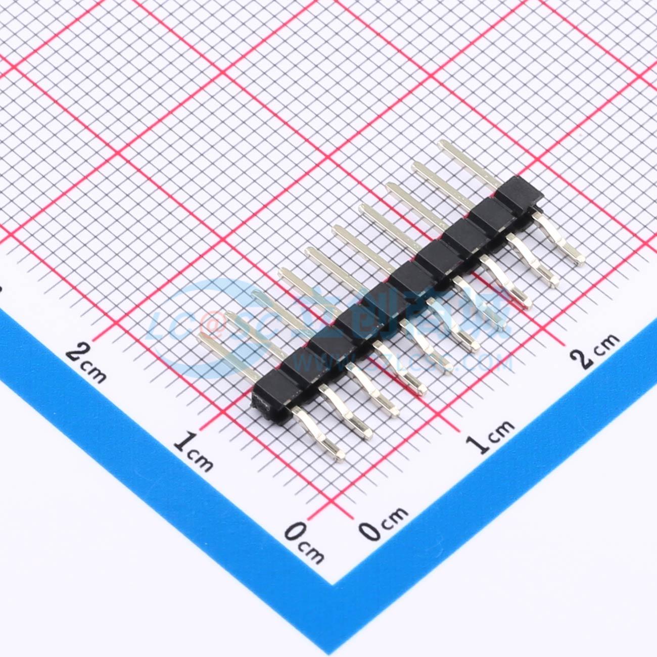 点击查看大图 KH-2.54PH-1X10P-L13.5-WT实物图