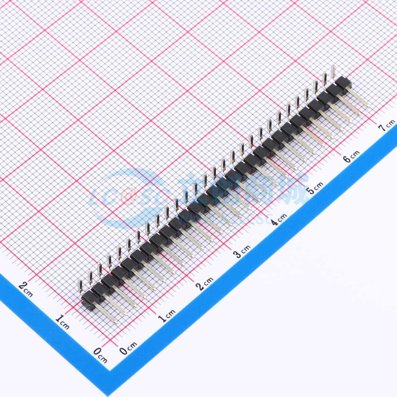 点击查看大图 KH-2.54PH90-1X28P-L13.8实物图