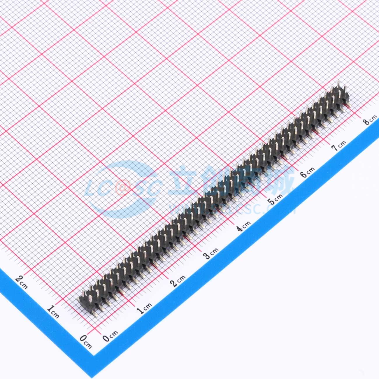 点击查看大图 KH-2.0PH-2X40P-L8.0-SMT实物图