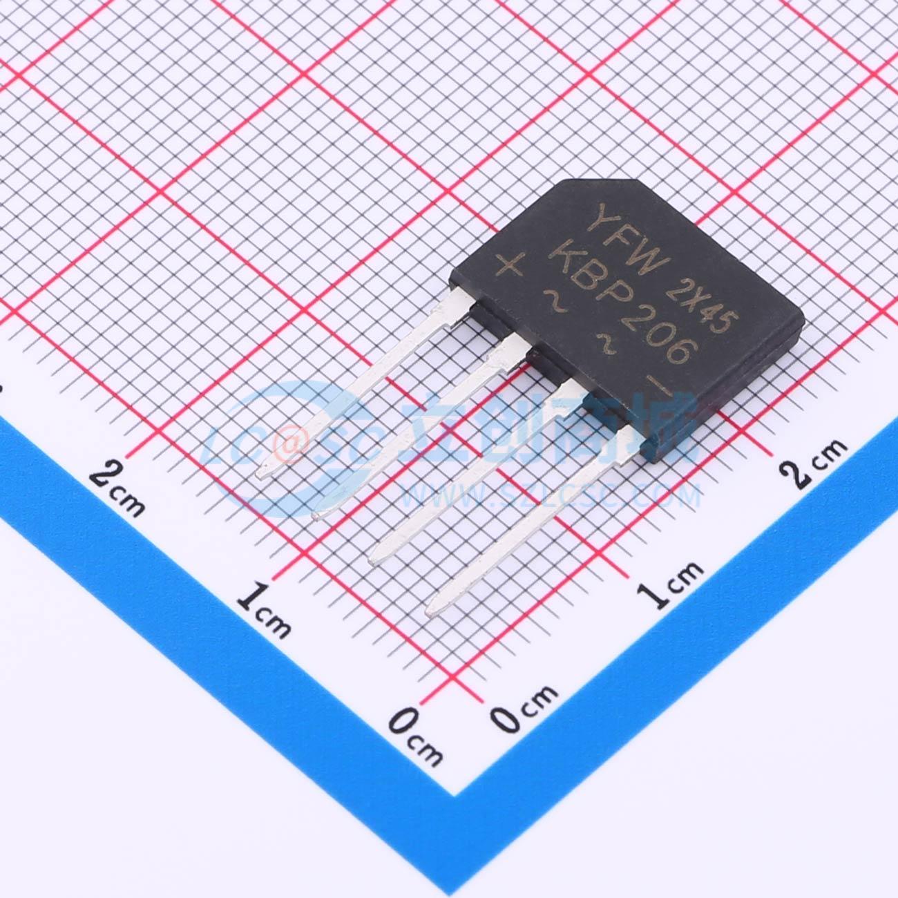 点击查看大图 KBP206实物图