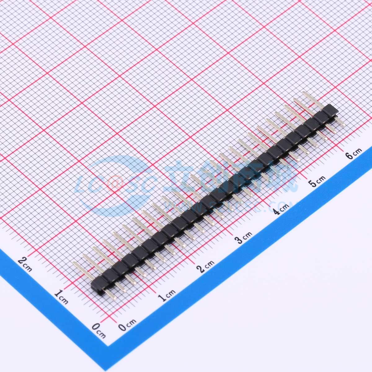 点击查看大图 KH-2.54PH180-1X25P-L11.5实物图