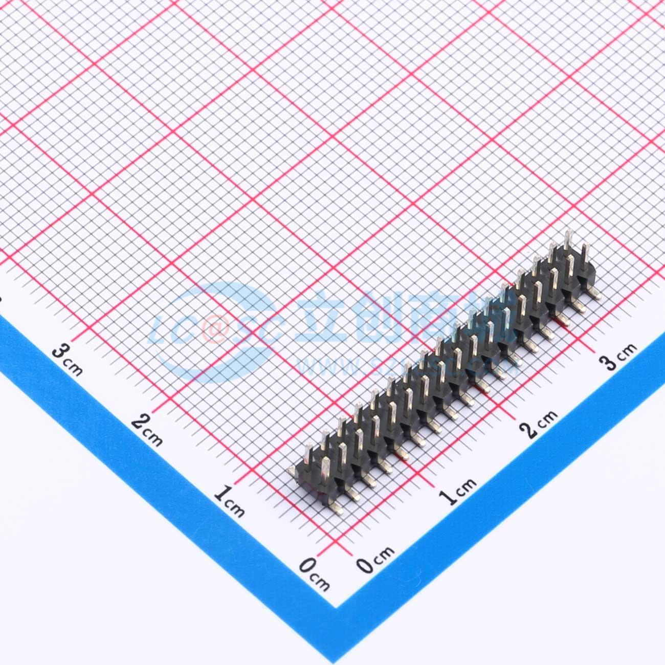点击查看大图 KH-2.0PH-2X17P-L8.0-SMT实物图