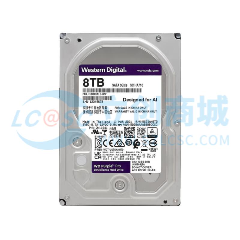 WD8001EJRP实物图