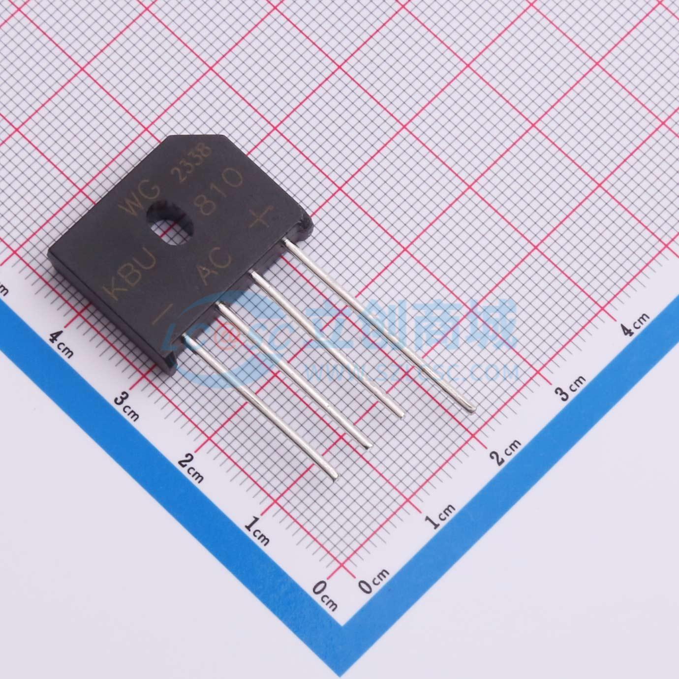 点击查看大图 KBU810实物图