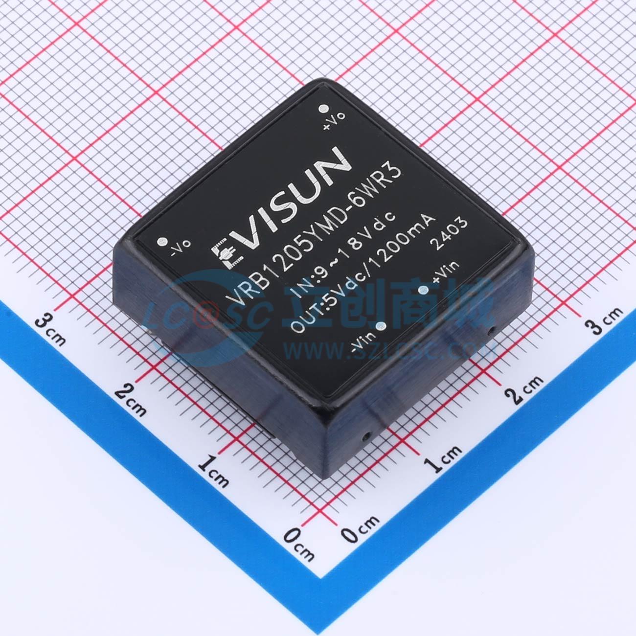 点击查看大图 VRB1205YMD-6WR3实物图