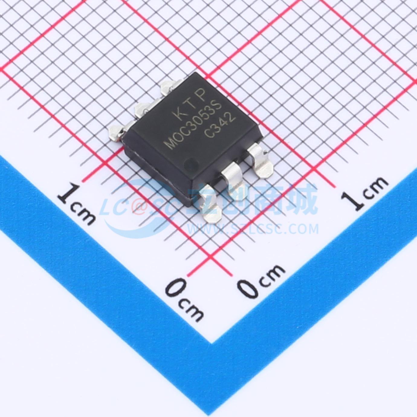 点击查看大图 MOC3053S实物图
